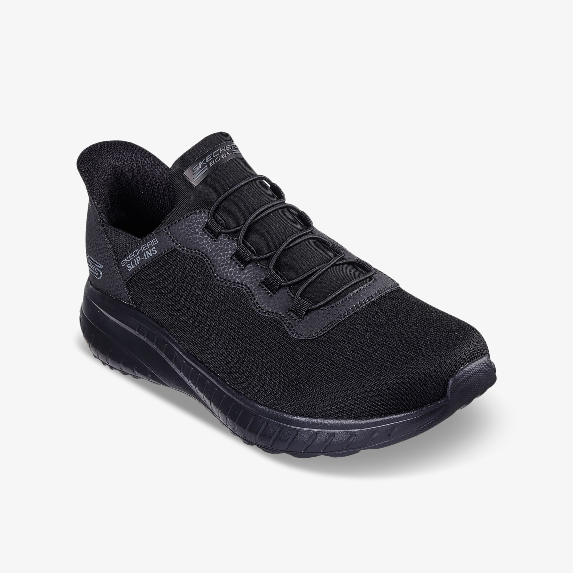 SKECHERS Bobs Sport Squad Slip Ins Herren Sneaker Low