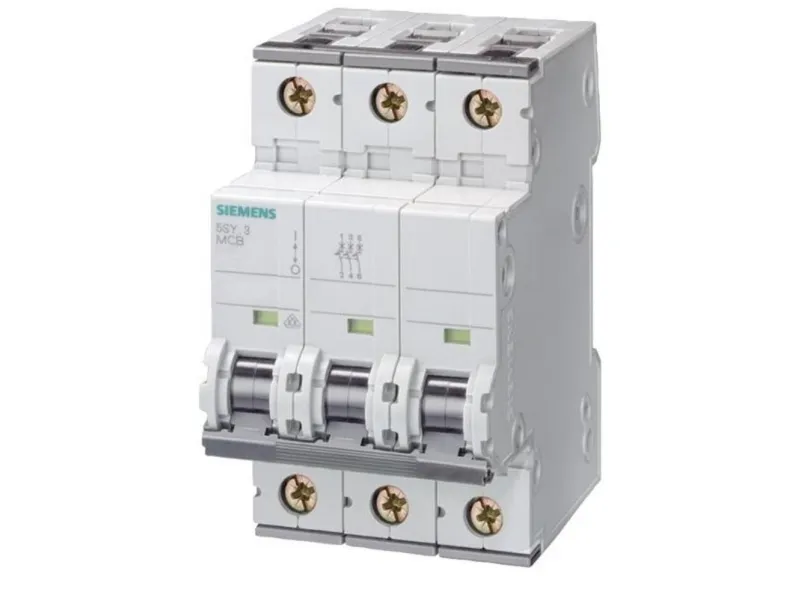 Siemens 5SY63637 5SY6363-7 Ledningssikkerhedsafbryder 63 A 230 V, 400 V