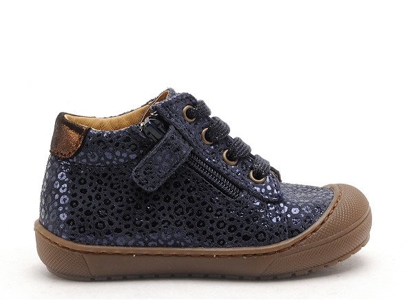 Bopy boots bottine bebe jefloc bleu