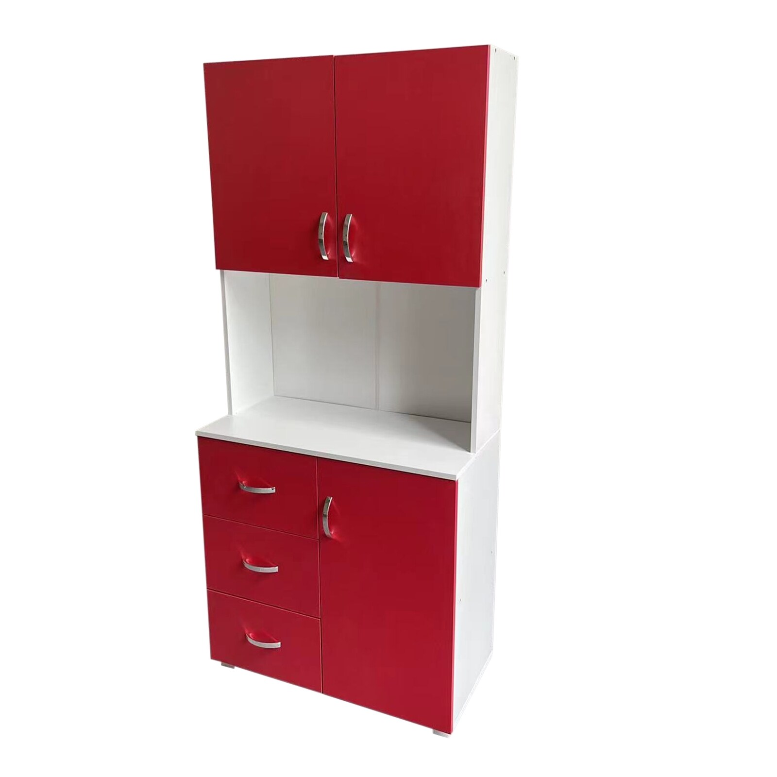 HTI-Living Küchenschrank Blanca Rot Weiß