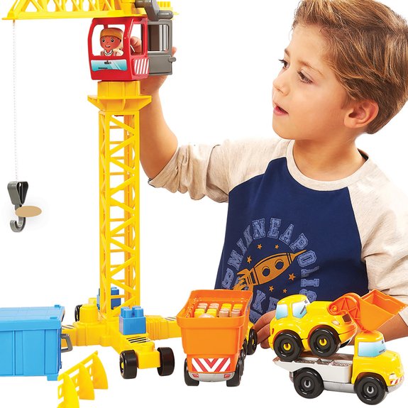 Travaux Publics + Grue Abrick