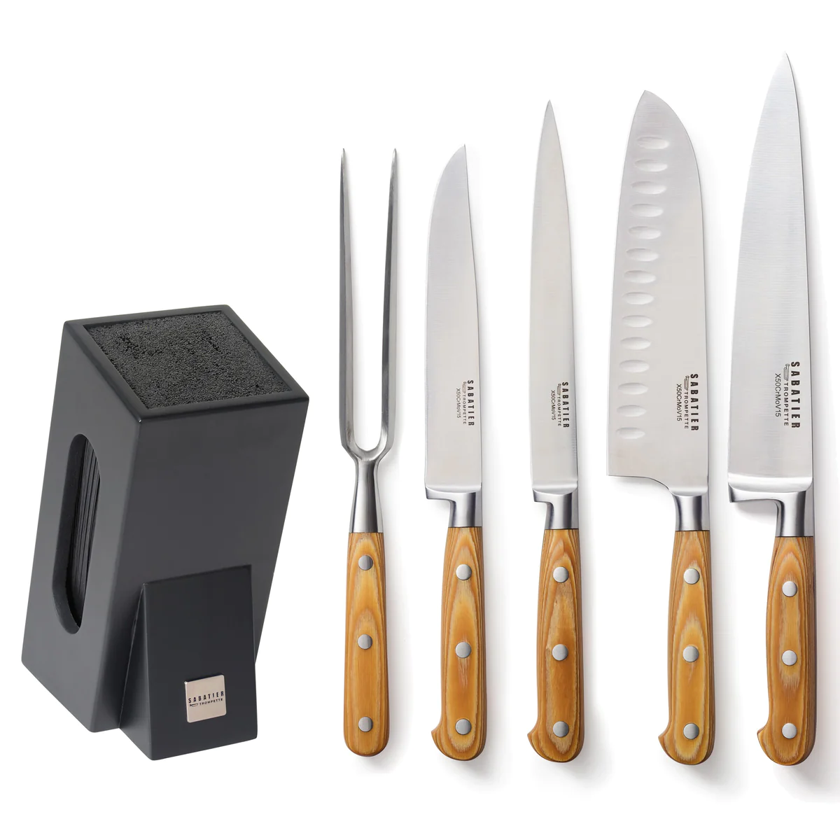 Essentiel - Bloc Cuisine 5 pièces Sabatier Trompette