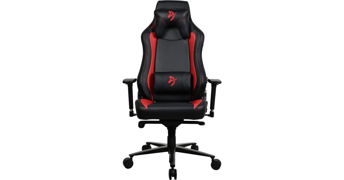 ArozziVernazza SoftPU - Black/Red gamestoel  (Zwart/rood)