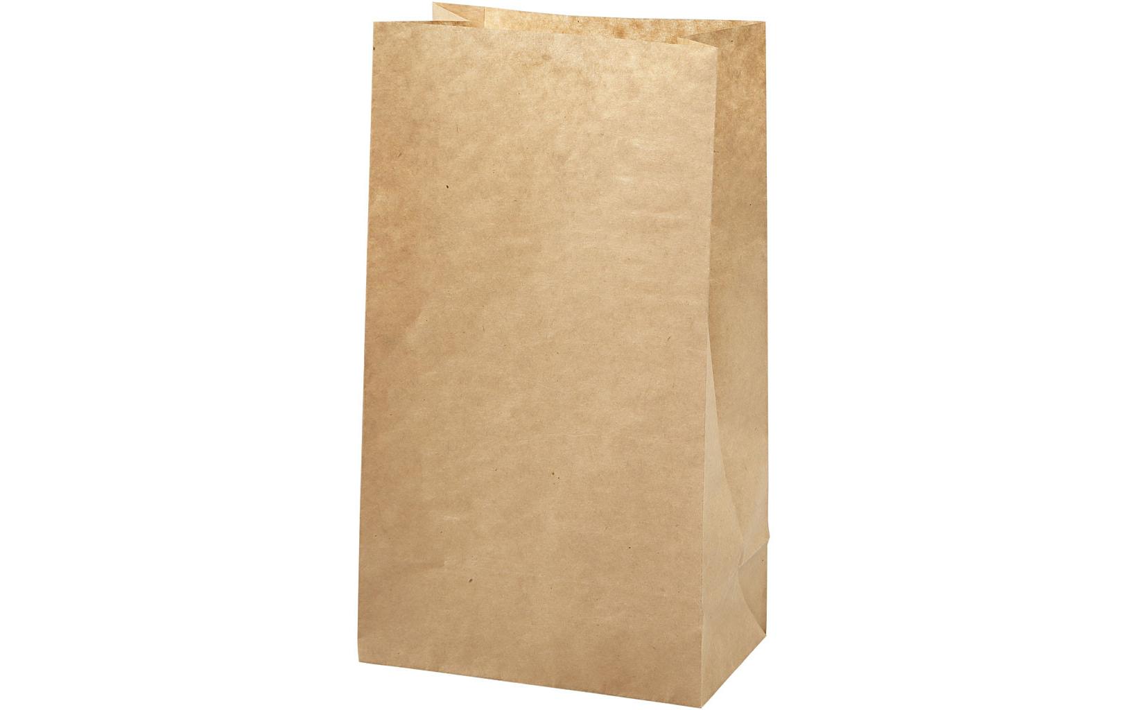 Geschenktüte 15 x 9 x 27 cm 100 StückPapiertüten mit verstärktem Boden