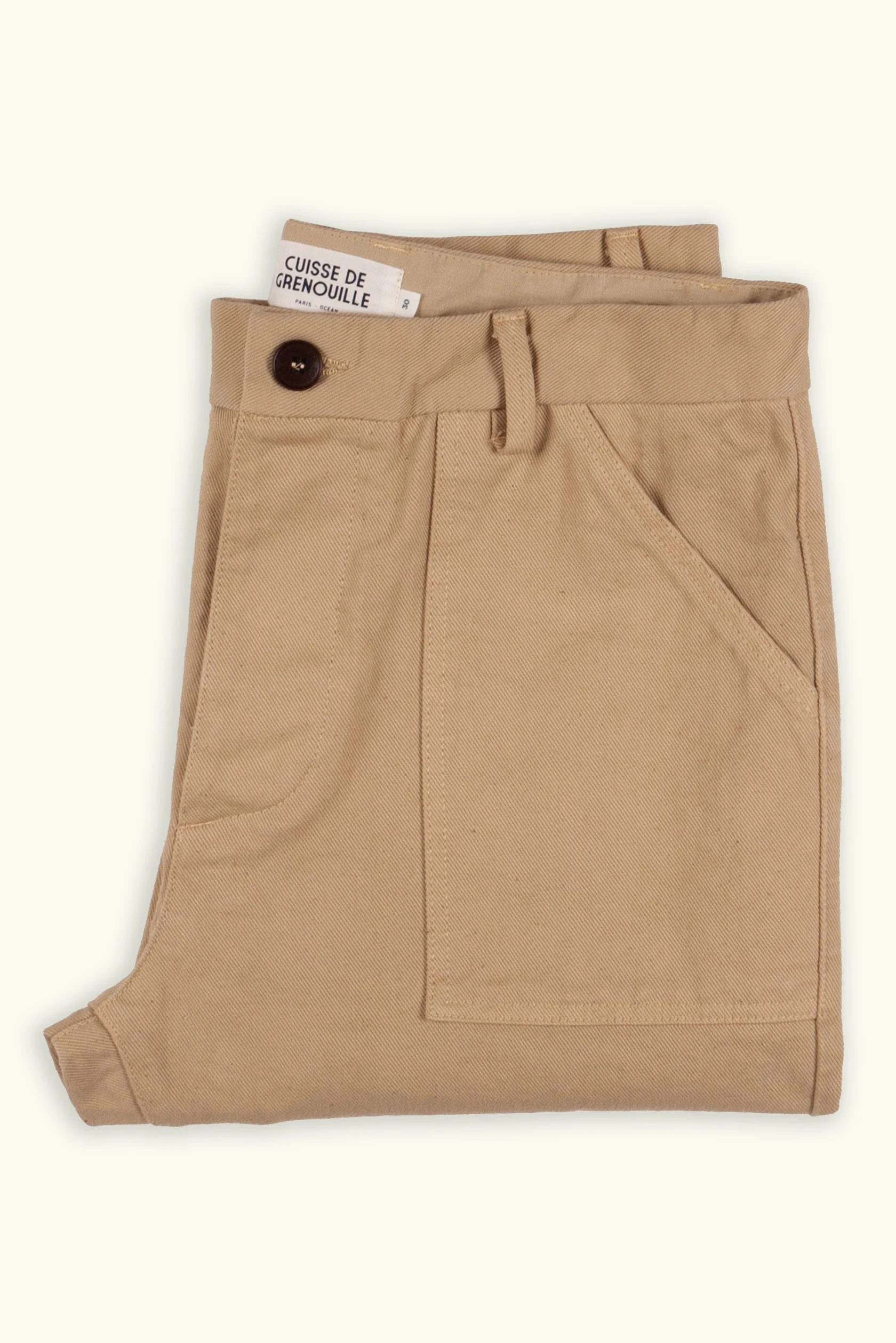 Fatigue pant | Marron
