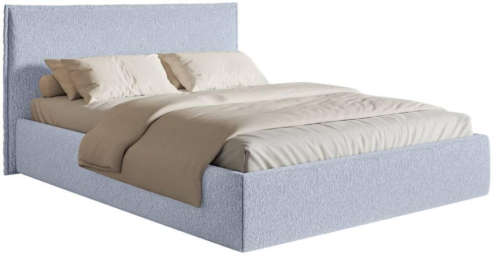 NADUVI Collection Bedframe Esmay chenille 160 x 200 cm