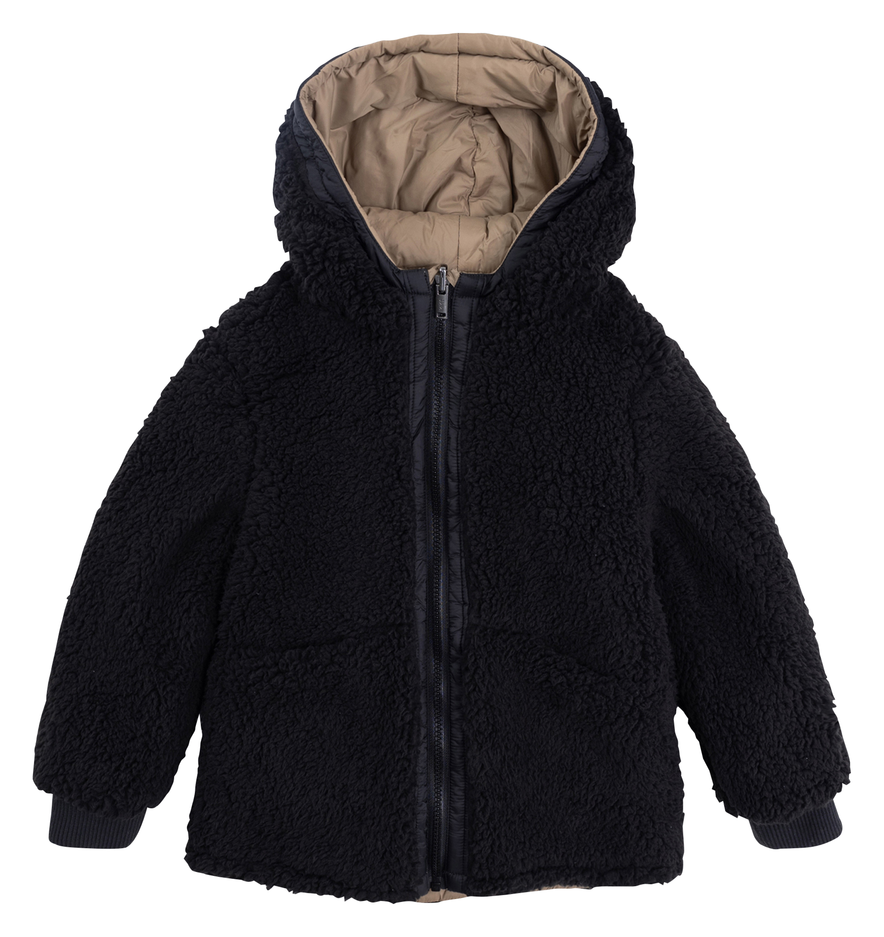 Parka trois-en-un matelassée | Noir