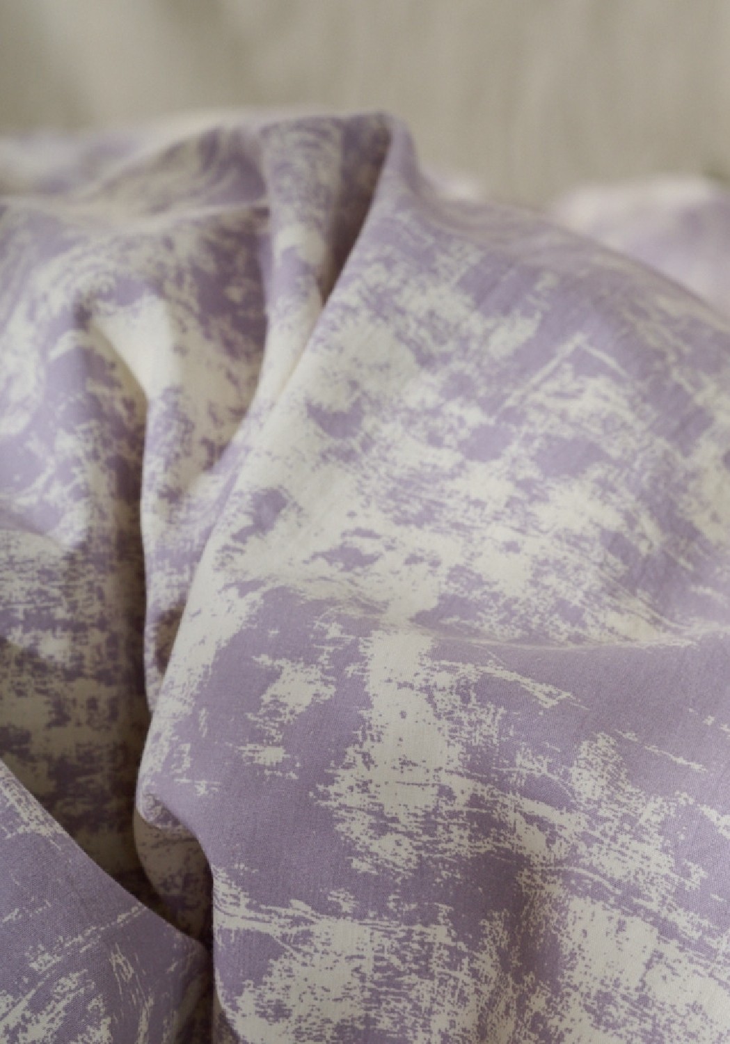 Lavie Duvetbezug Thea Undyed/Lavendel