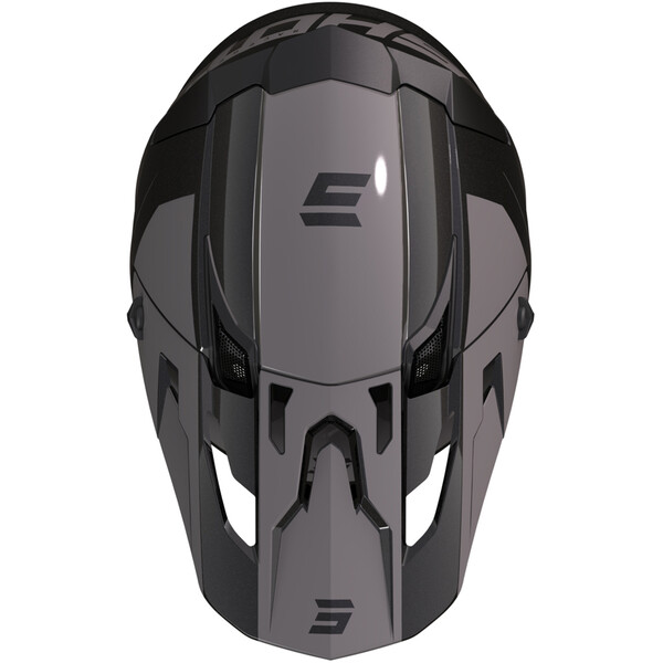 Shot - Casque Core Comp Noir Mat / Noir Brillant / Gris