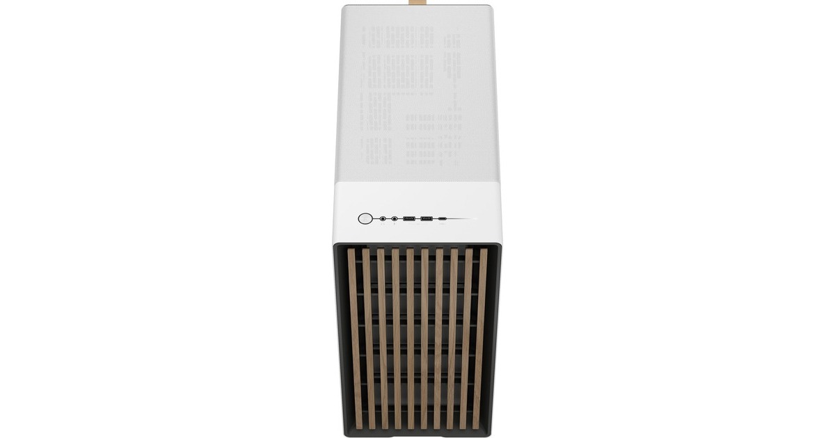 Fractal DesignNorth midi tower behuizing  (Wit | 2x USB-A | 1x USB-C)