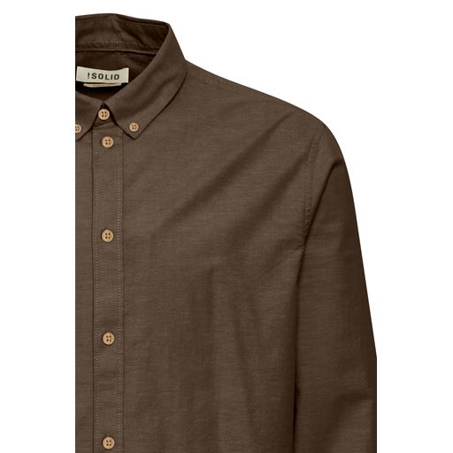 Solid Pete SH Skjorte, Slate Black Melange, XL