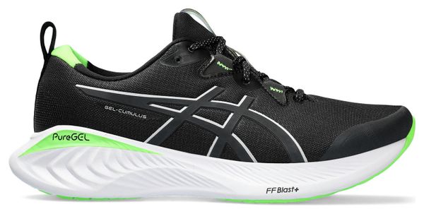 Chaussures Running Asics Gel-Cumulus 25 Lite-Show Noir/Blanc/Vert Femme