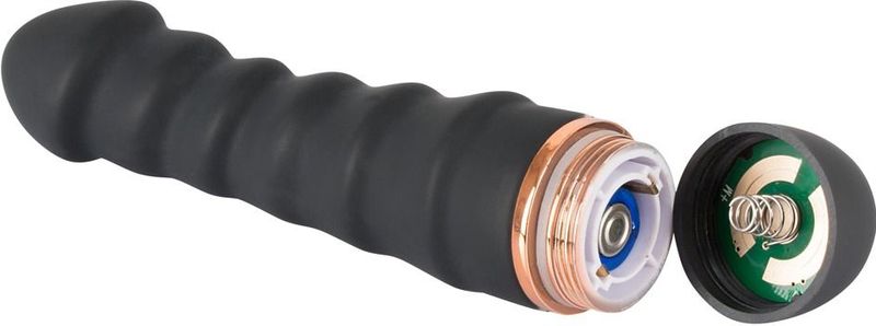 Buigzame Vibrator Bendy Ripple - Zwart