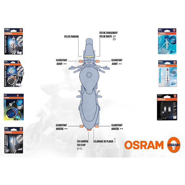 Osram - Kit ampoule KITAMP02NR1
