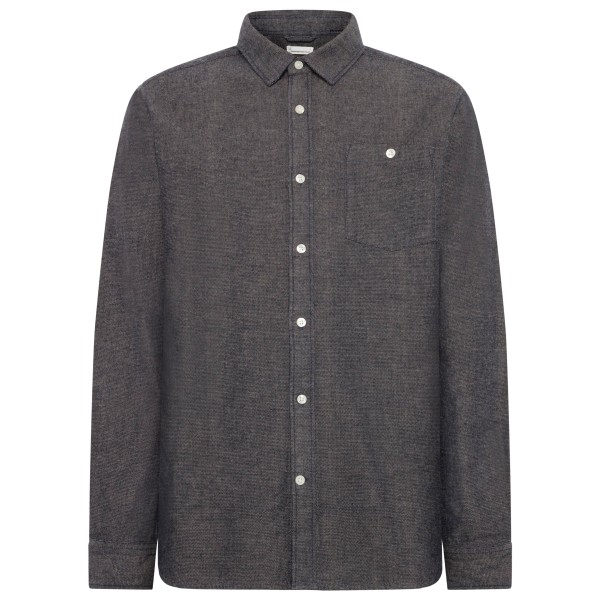 KnowledgeCotton Apparel - Zig-Zag Twill Structure Shirt - Chemise