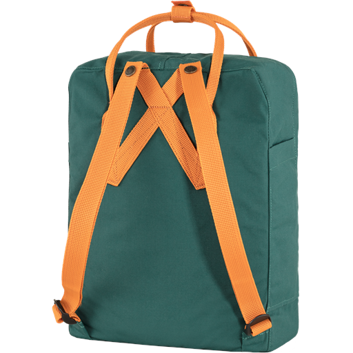 Fjällräven Kånken Rygsæk, Arctic Green-Spicy Orange