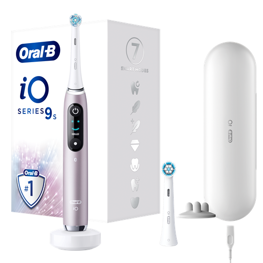Oral-B iO9s Eltandbørste, Rose Quartz