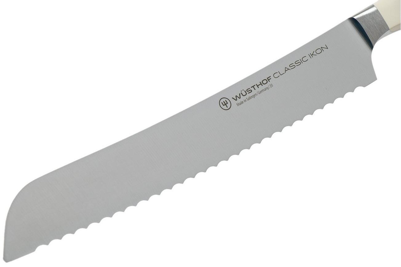 Wüsthof Classic Ikon Wit broodmes 20 cm, 1040431020