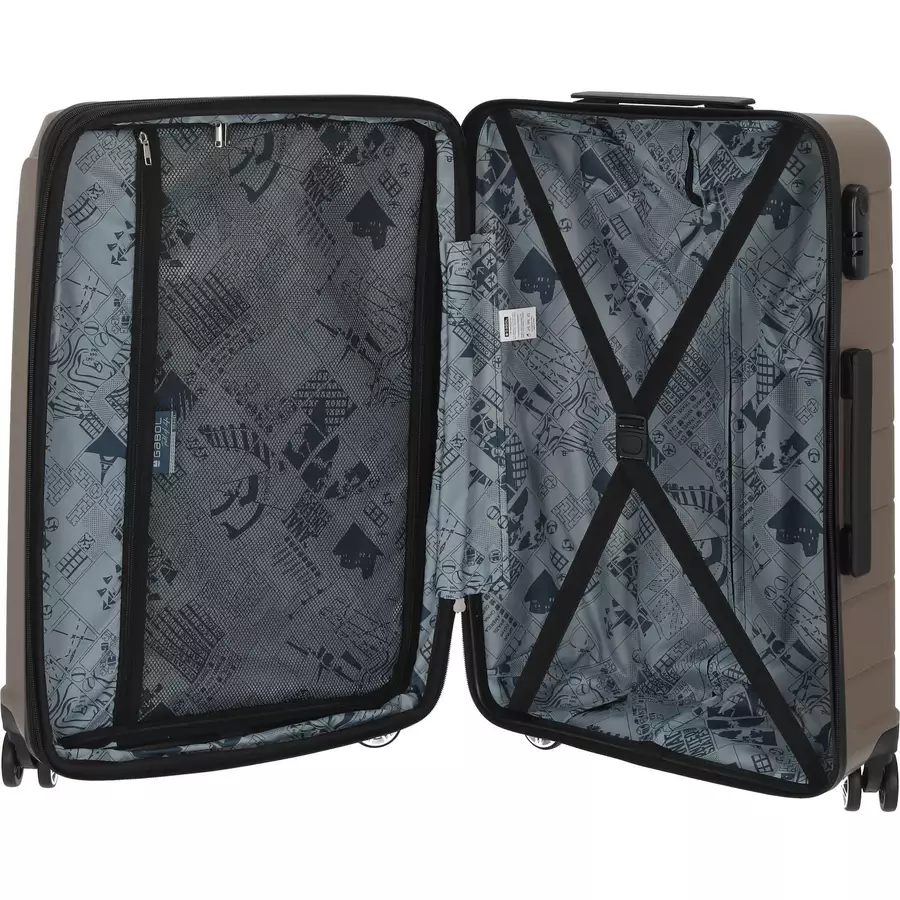 Gabol Midori - 4-Rollen-Trolley 66 cm M stone
