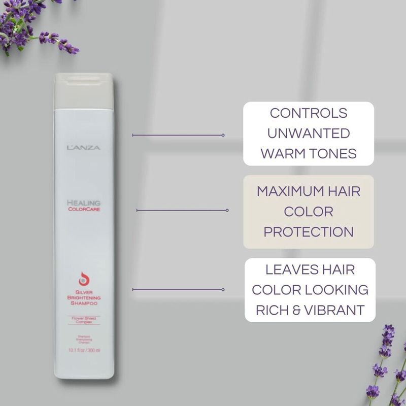 L'Anza - Healing Color Care - Silver Brightening Shampoo - 300ml