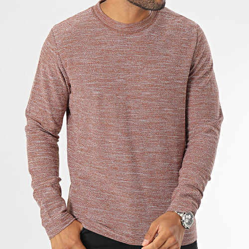 Tee Shirt Manches Longues GMS Mul Marron Chiné
