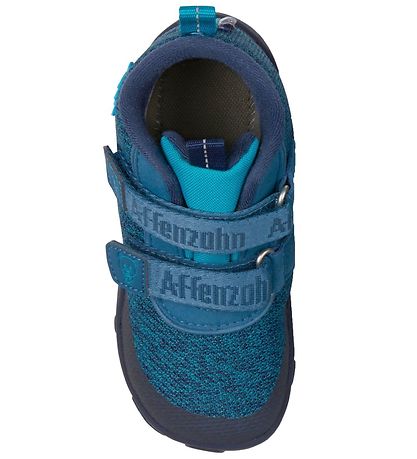 Affenzahn Støvler - Happy Smile - Tex - Barefoot - Blåe Sapphire
