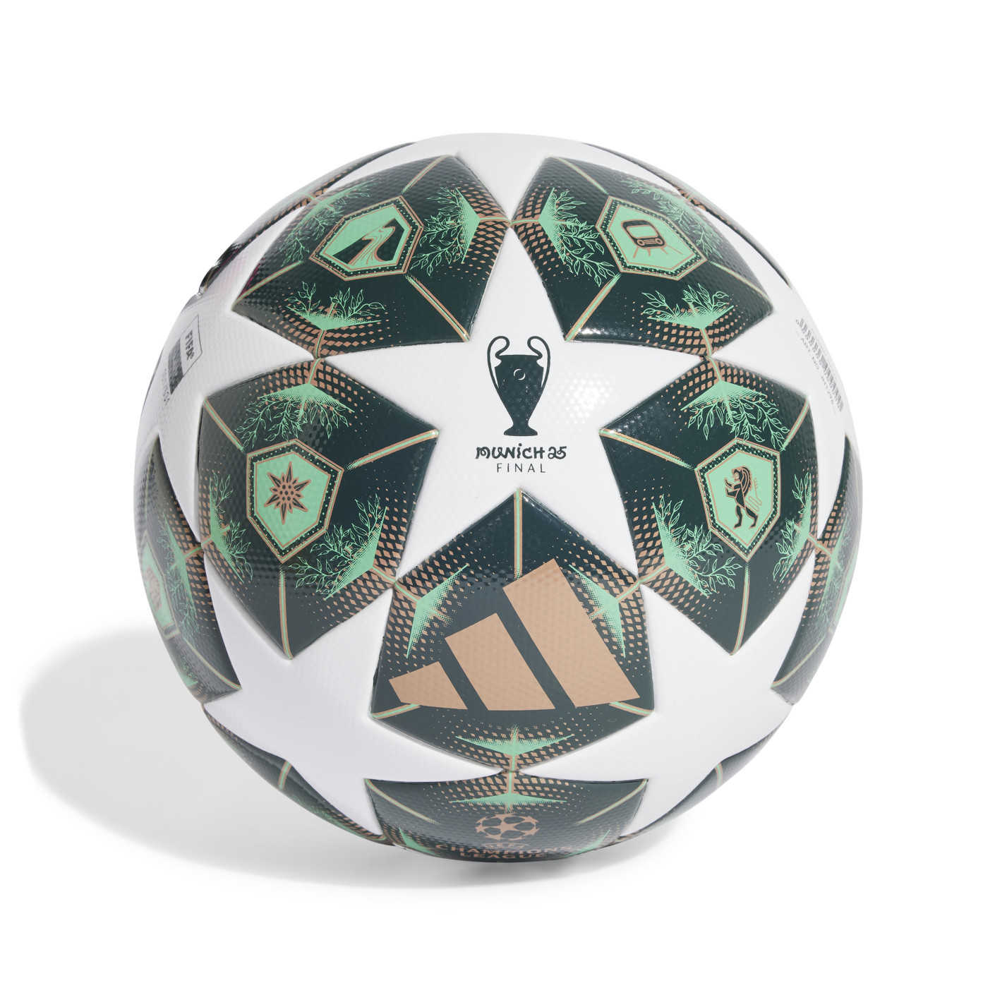 Adidas UEFA Champions League League Voetbal 2024-2025 Groen Wit Brons