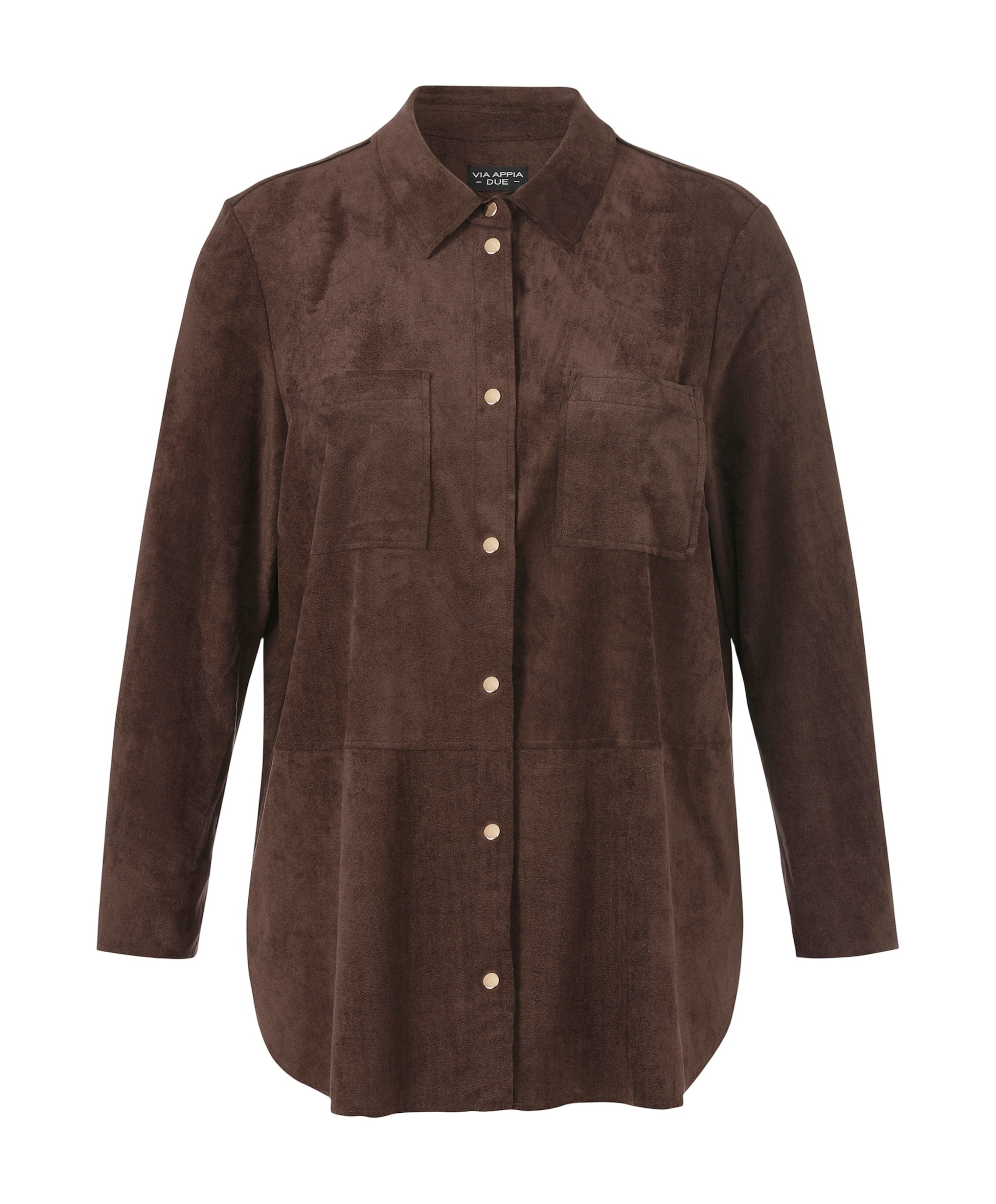 Via Appia Due Dames blouse bruin