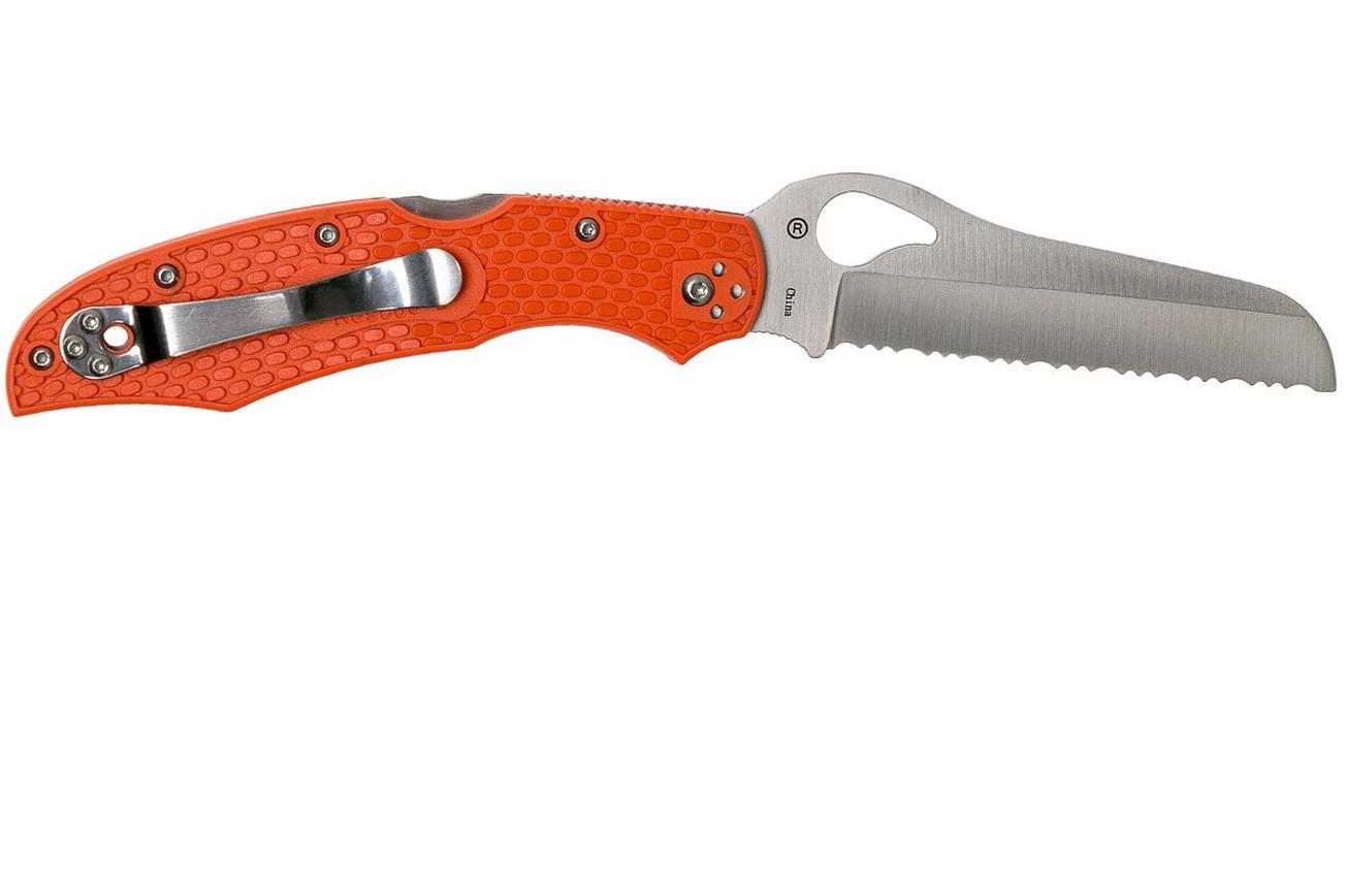 Spyderco Byrd Rescue 2 BY17SOR2 serrated reddingsmes