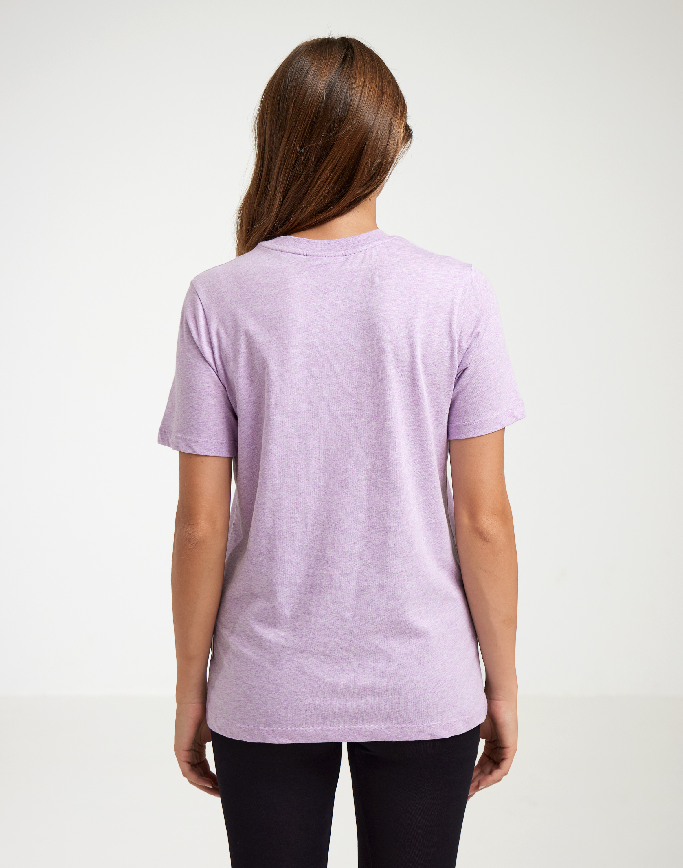 T-shirt van katoen voor dames in Wit