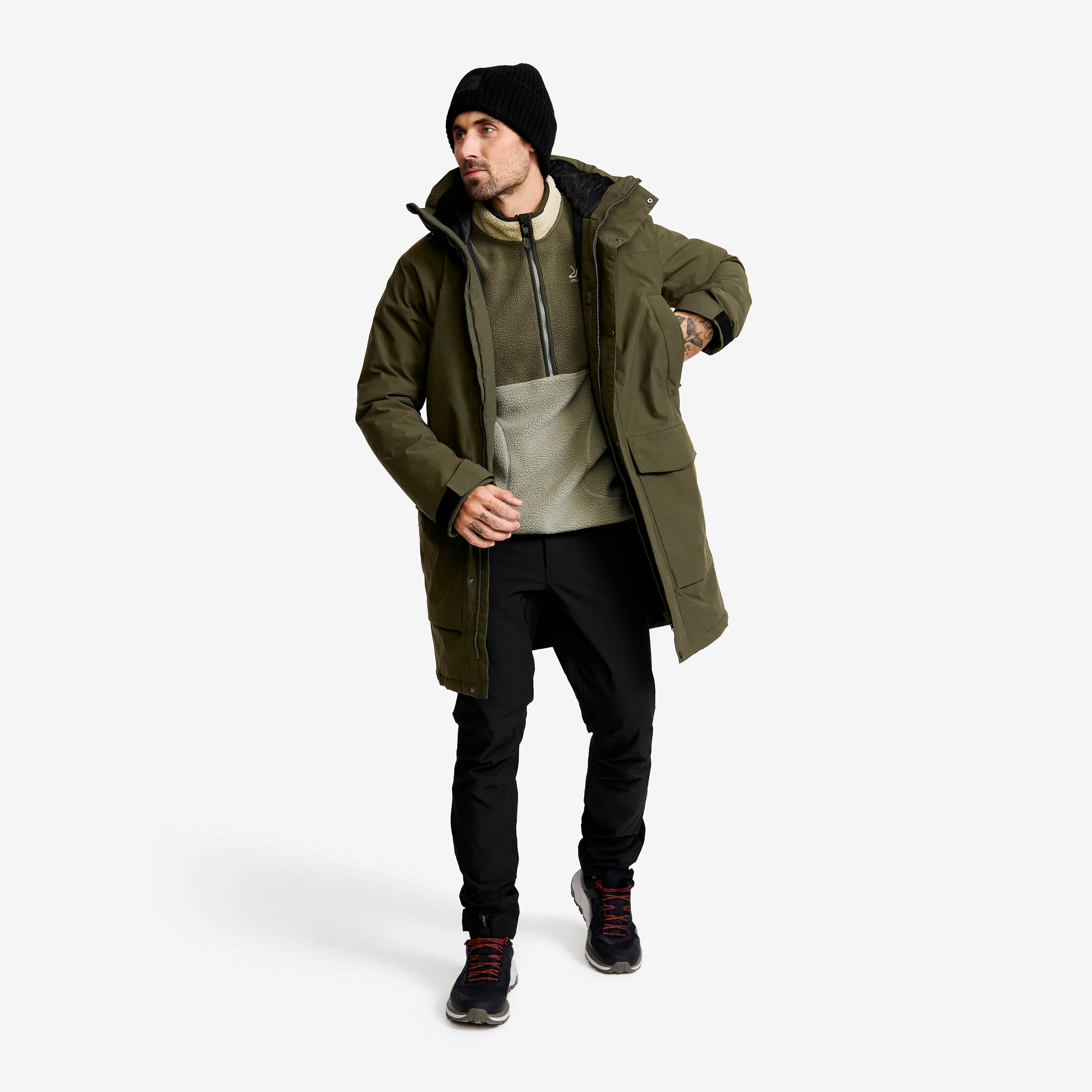 Rhyme 2L Insulated Parka Herre Forest Night