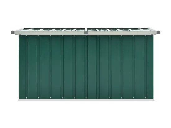 Boîte de rangement de jardin Vert 129x67x65 cm