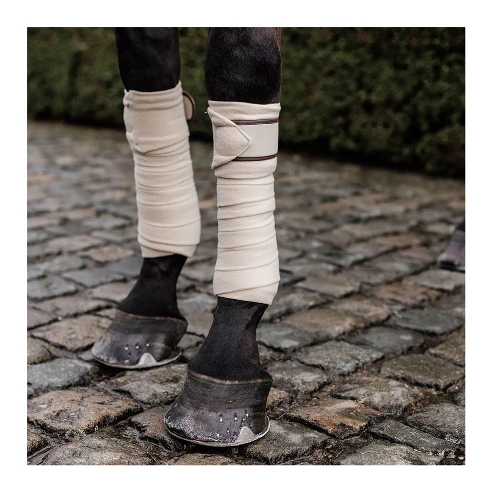 Kentucky POLAR FLEECE - Bandes de polo x4 beige