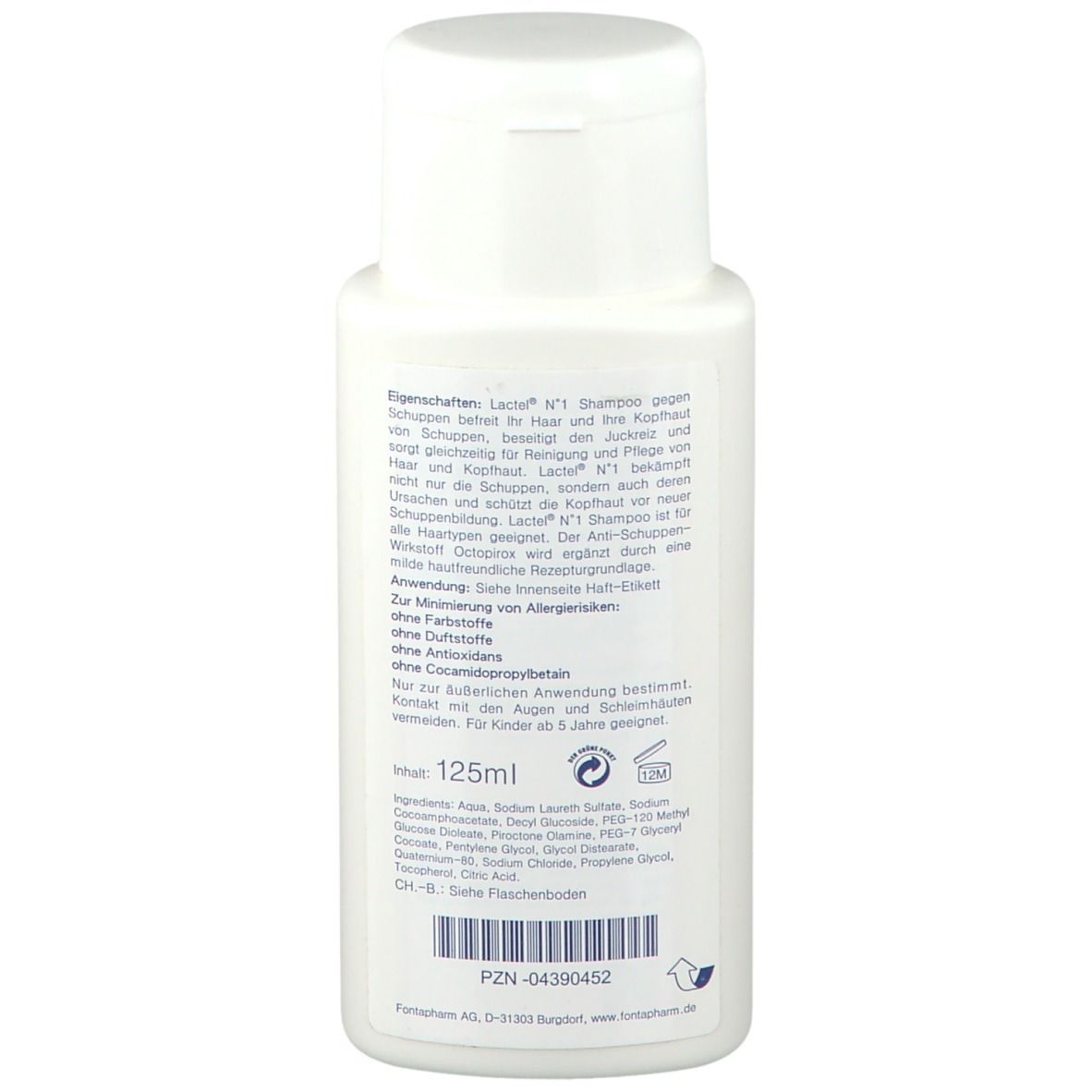 Lactel® Nr.1 Antischuppen Shampoo