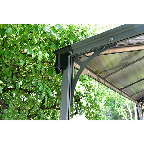Palram – Canopia Martinique havepavillon 4300 - antracitgrå