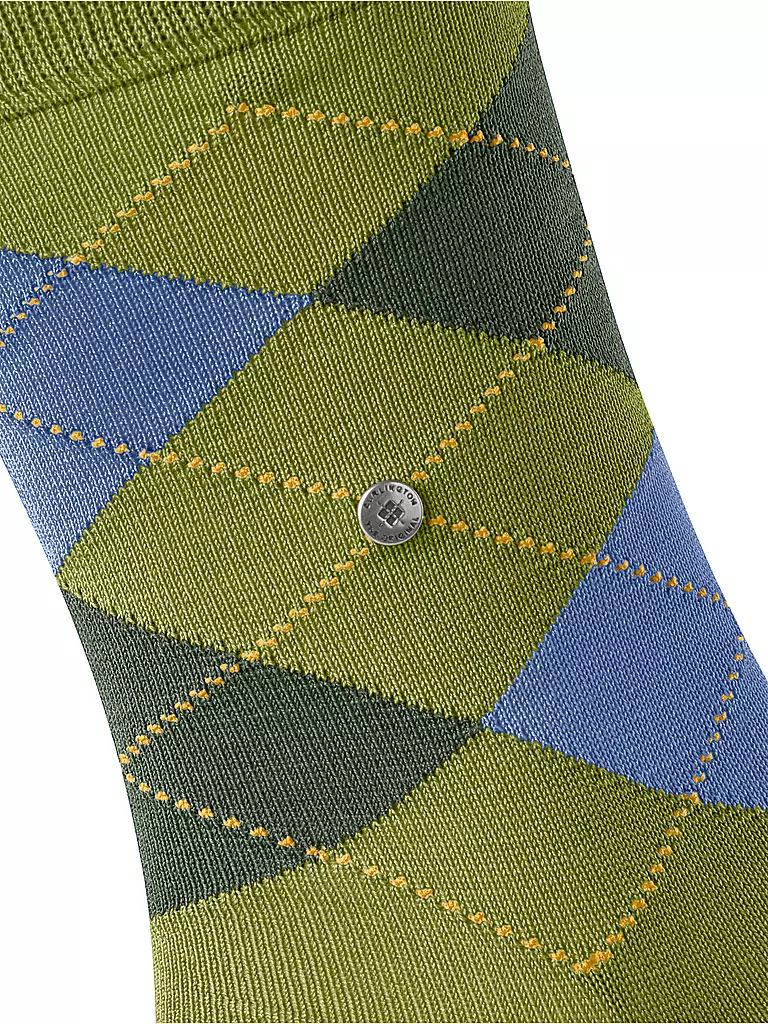 BURLINGTON Herren Socken MANCHESTER jungle  grün
