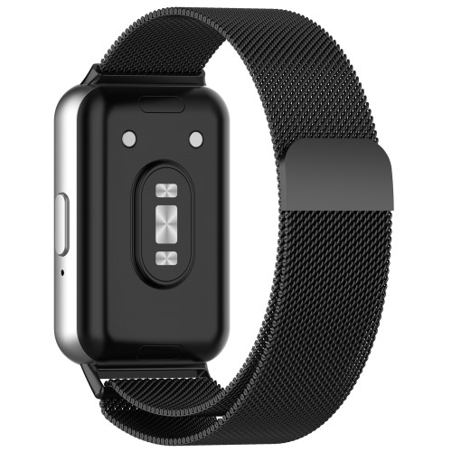 Samsung Galaxy Watch Fit3 (40mm) Milanese Armband mit Magnet-Verschluss - Schwarz