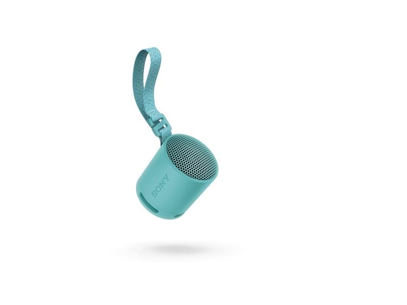 Sony Bluetooth Speaker SRS-XB100 Blau Kompakter, kabelloser Bluetooth-Lautsprecher