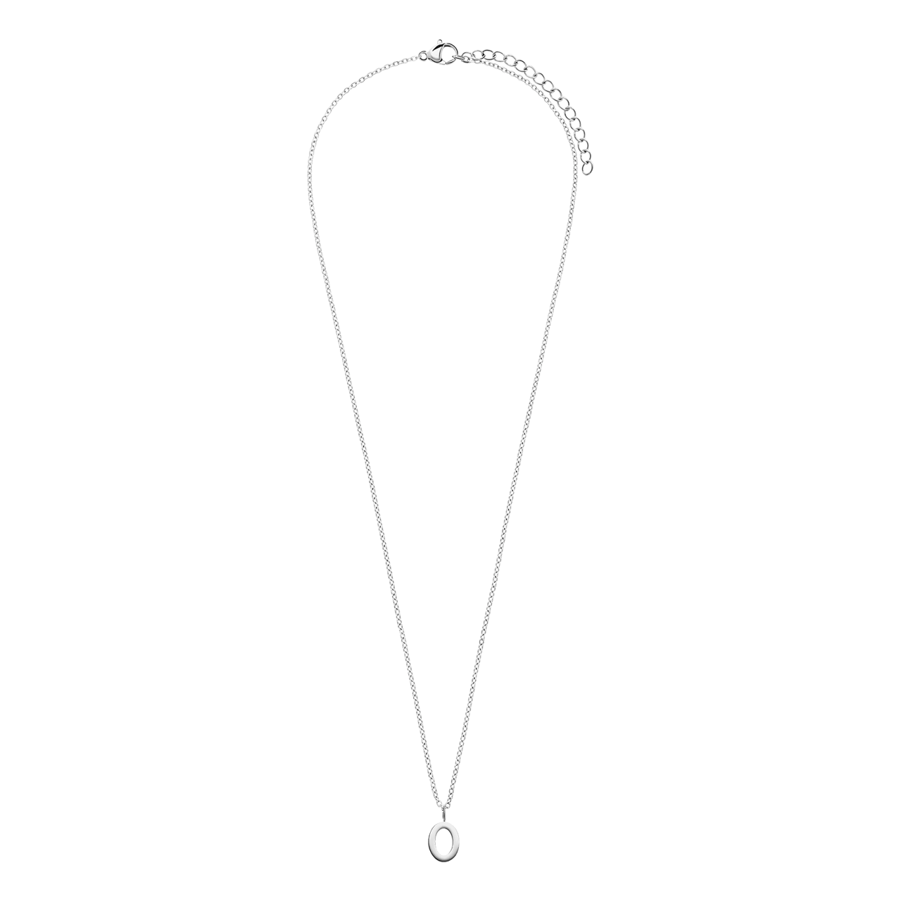 Stalen ketting letter O