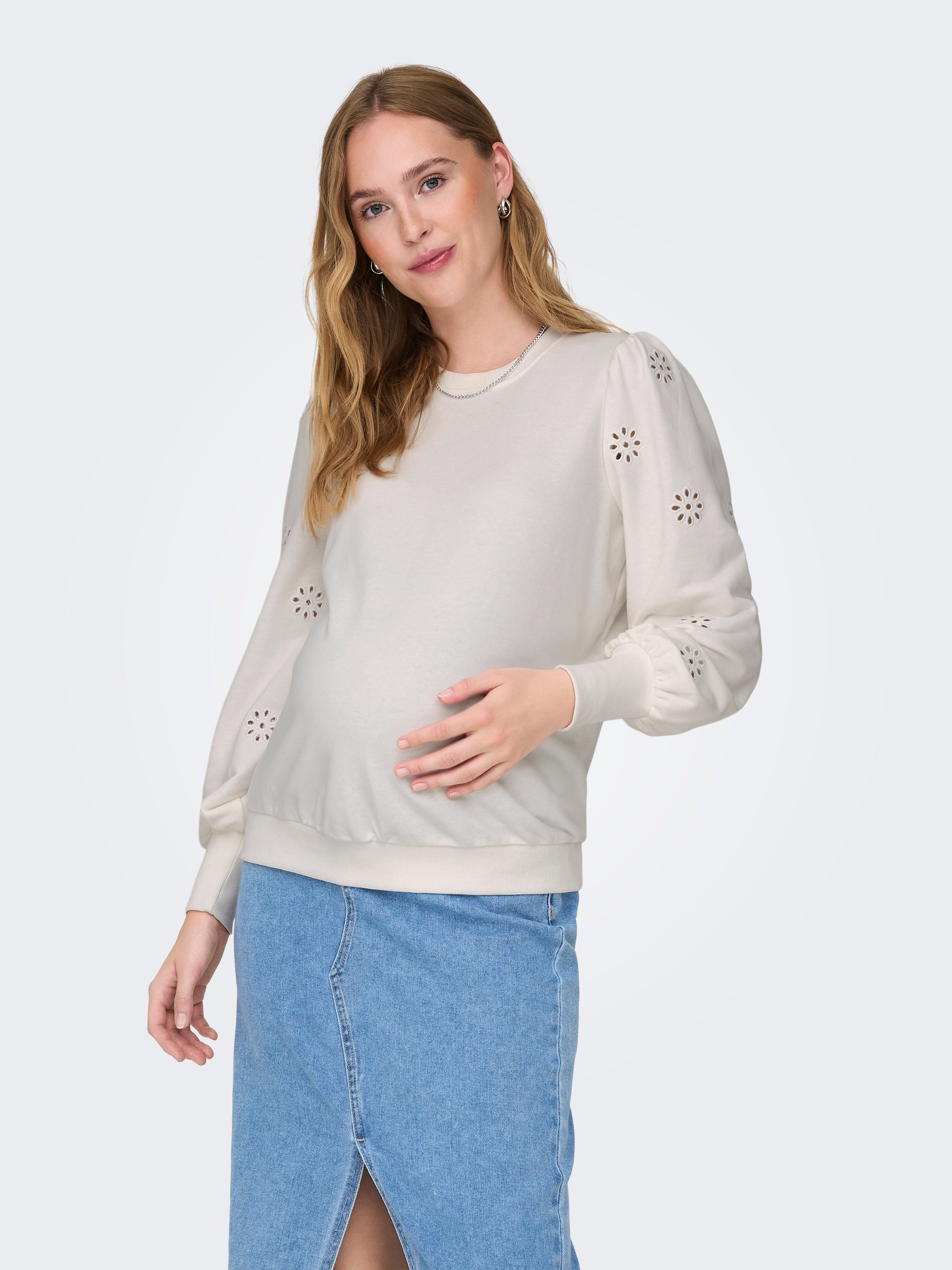 OLMFEMME Sweatshirt Cloud Dancer
