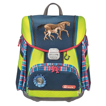Step by Step Schulranzen-Set TOUCH DIN Horse Family 5-teilig