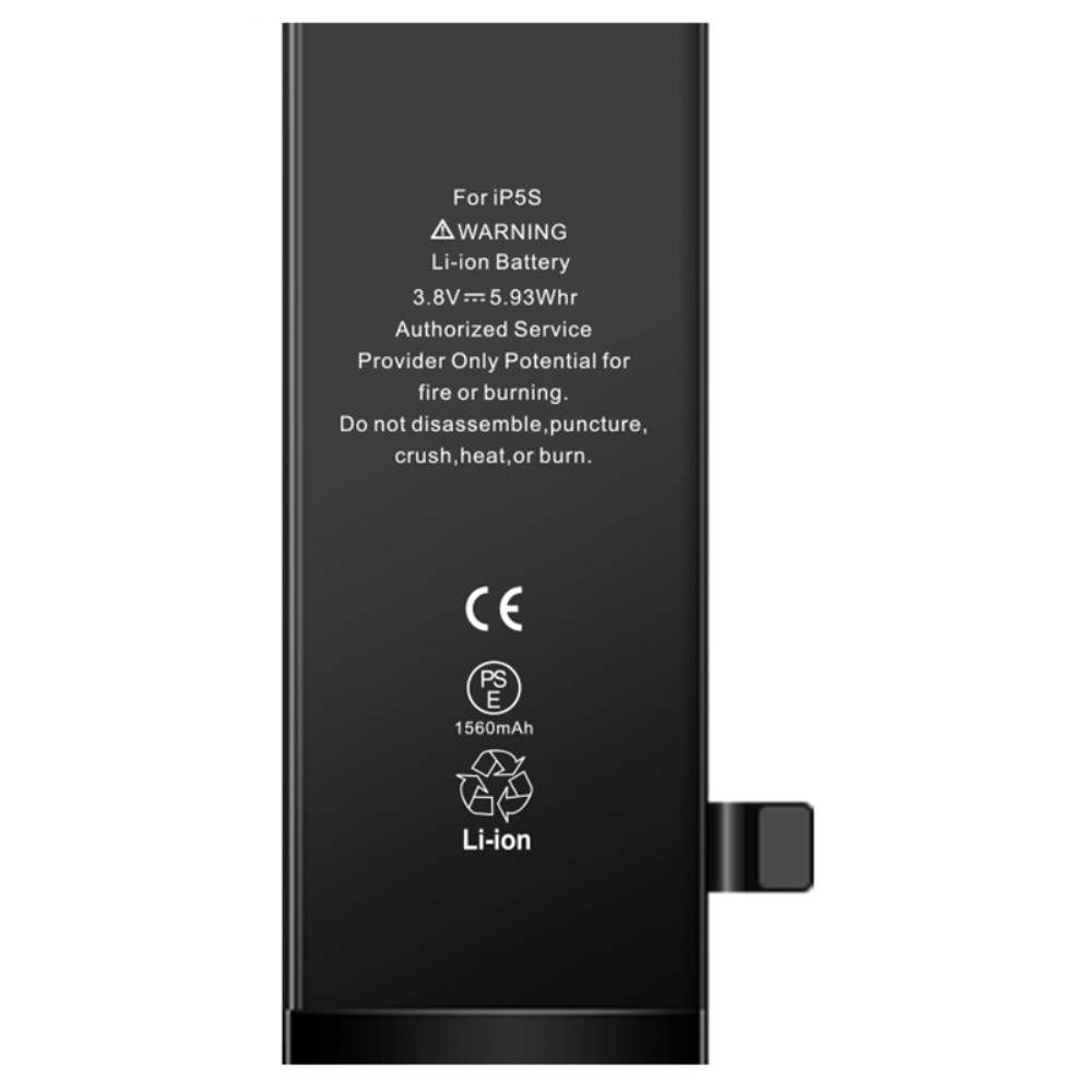 iPhone 5S Akku - Batterie Li-Ionen 3.8V 1560mAh