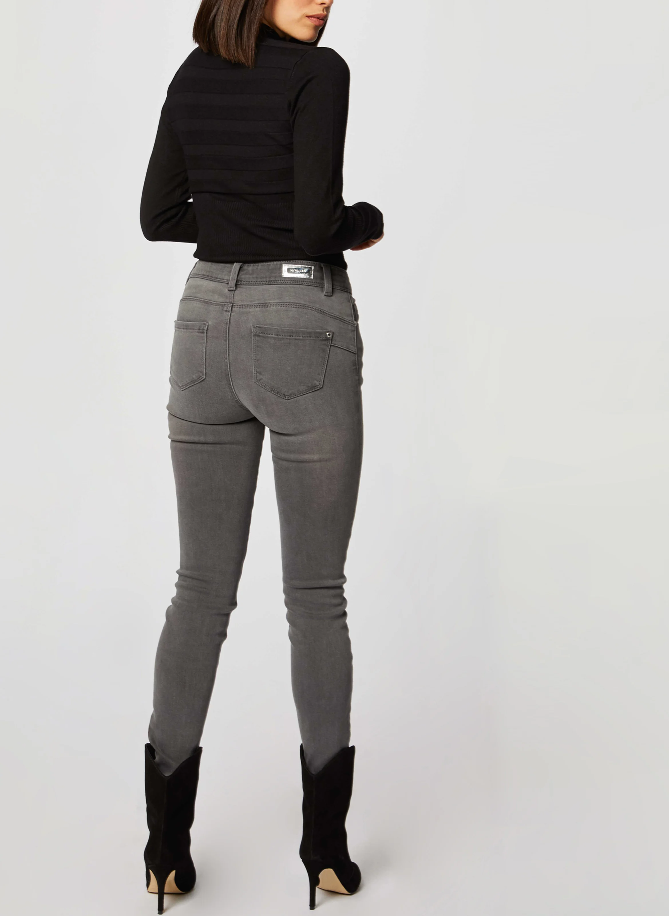 MENZIP.N - Pull col montant zippé | Noir