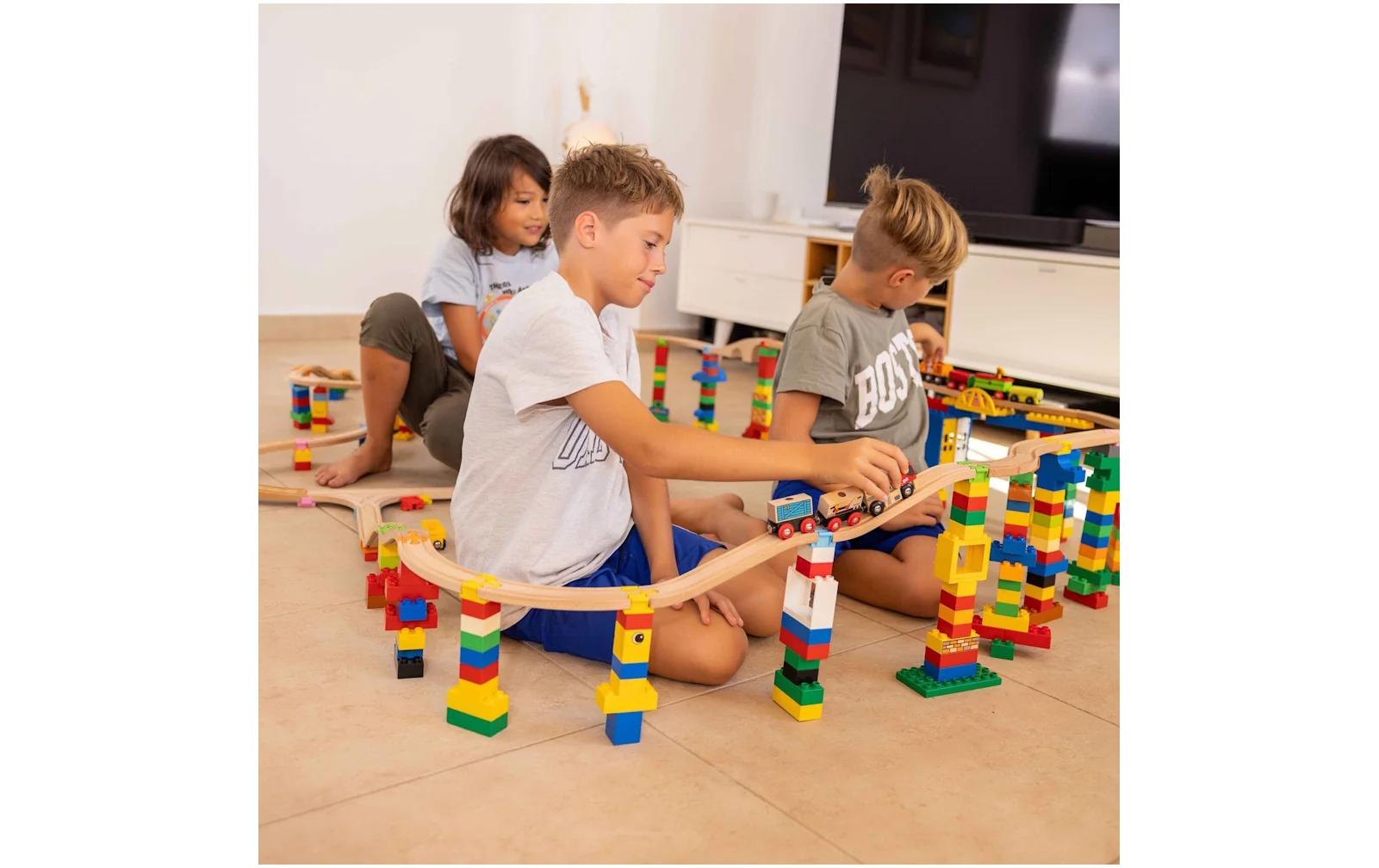 TrackConnectors + Blocks – all in one BlockBox XXL<br>116 Bio-Verbinder und Klemmbausteine