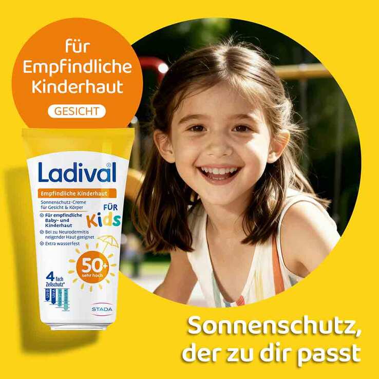 Ladival empfindliche Kinderhaut Creme LSF 50 + , 50 ml