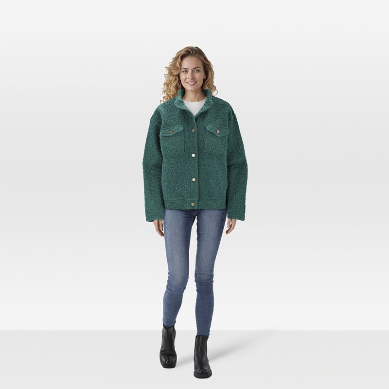 Veleste Lotte - Vest - Groen - 38