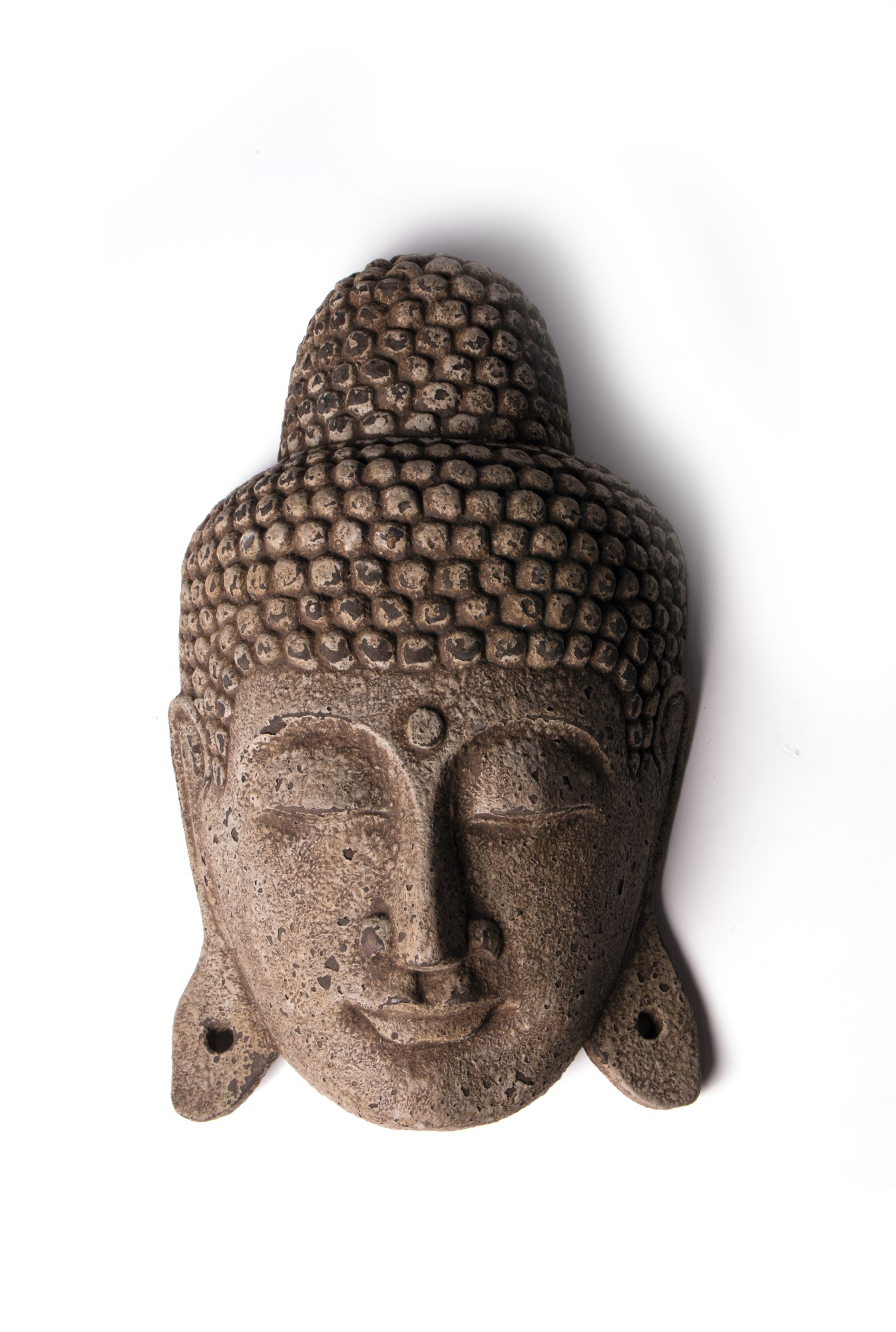 Buddha-Maske 26x11x40cm von fischer's lagerhaus