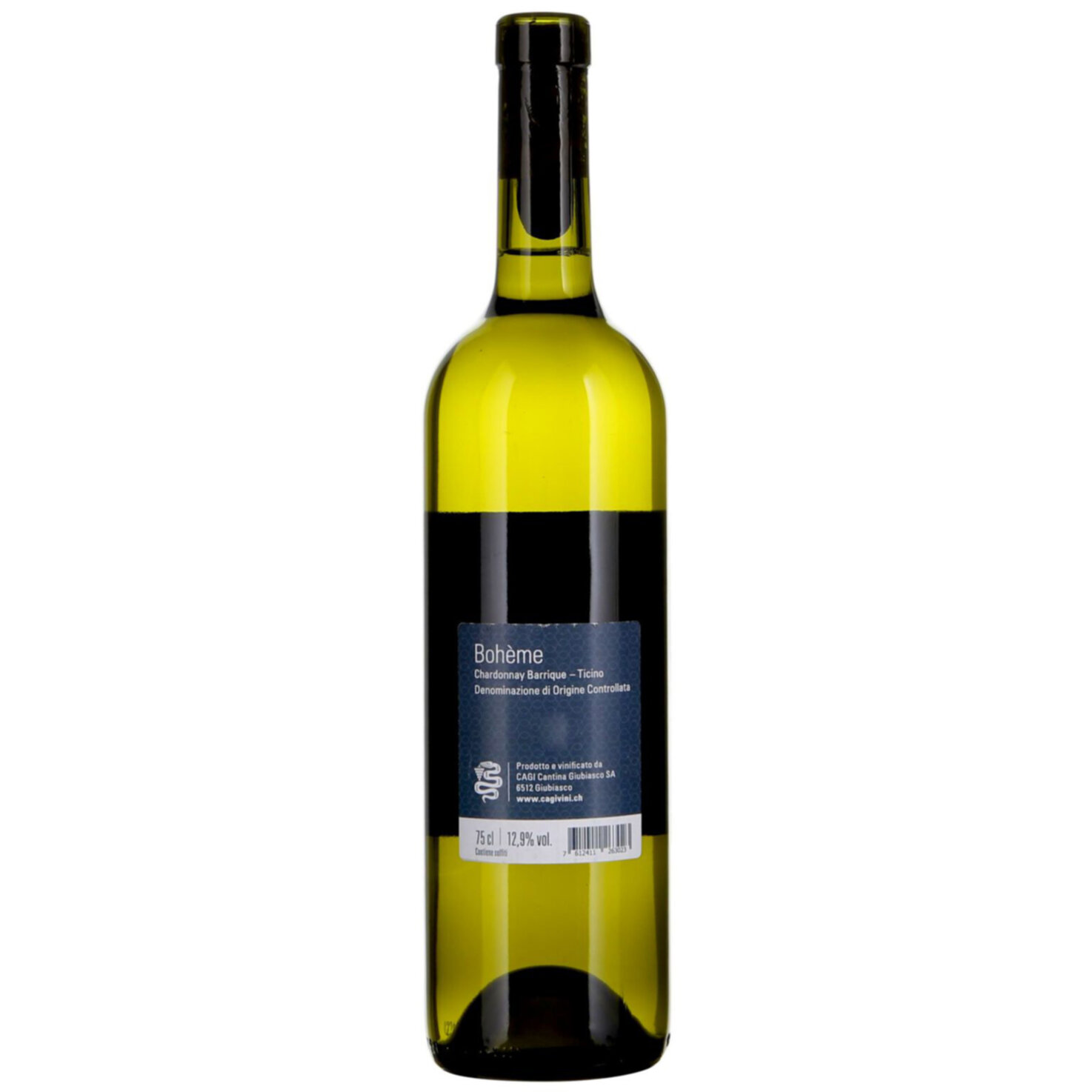 Ticino DOC Cantina Giubiasco Bohème Barrique -75cl