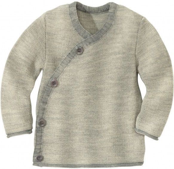 disana Kids Melange Vest Merinovest (Kinderen |grijs)