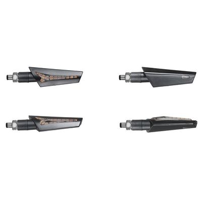 Clignotant Chaft HARPER LED (La paire) Universel - Noir